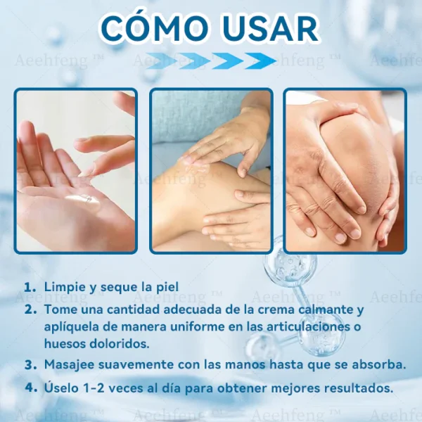 Aeehfeng™ Creman Reparadora Articulacions congs Hialurnico … dolores musculare