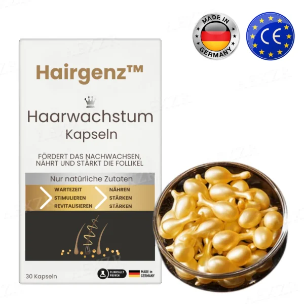 Hairgenz™ Haarwachstum Kapseln - BEGRENZTES ANGEBOT | Jetzt kein Haarausfall mehr!💕