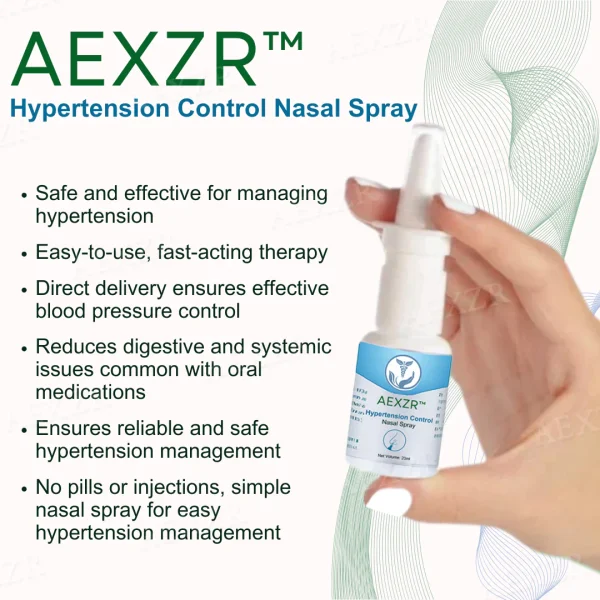 ✅Official Store - Walgreen Pharmacy| AEXZR™ Hypertension Control Nasal Spray