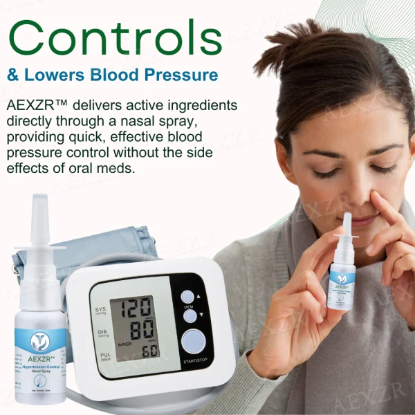 ✅Official Store - Walgreen Pharmacy| AEXZR™ Hypertension Control Nasal Spray