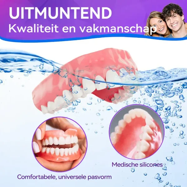 Bikenda ™ Silicone Herstel Denturset