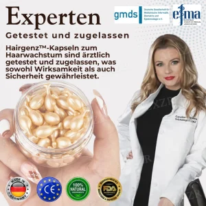 Hairgenz™ Haarwachstum Kapseln - BEGRENZTES ANGEBOT | Jetzt kein Haarausfall mehr!💕