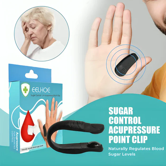 Winter Sale Acuplus+ Sugar Control Acupressure Point Clip 1 Acuplus+ Sugar Control Acupressure Point Clip