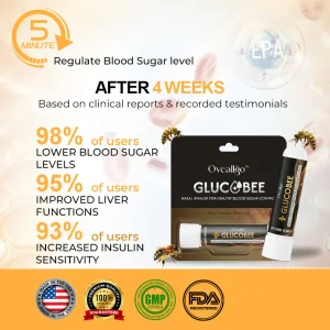 Oveallgo™ New GlucoBee Nasal Inhaler👨‍⚕️USA Diabetes Association (ADA）Approved (Lowers blood sugar and supports diabetes managem Oveallgo™ New GlucoBee Nasal Inhaler👨‍⚕️USA Diabetes Association (ADA）Approved (Lowers blood sugar and supports diabetes management) ent)