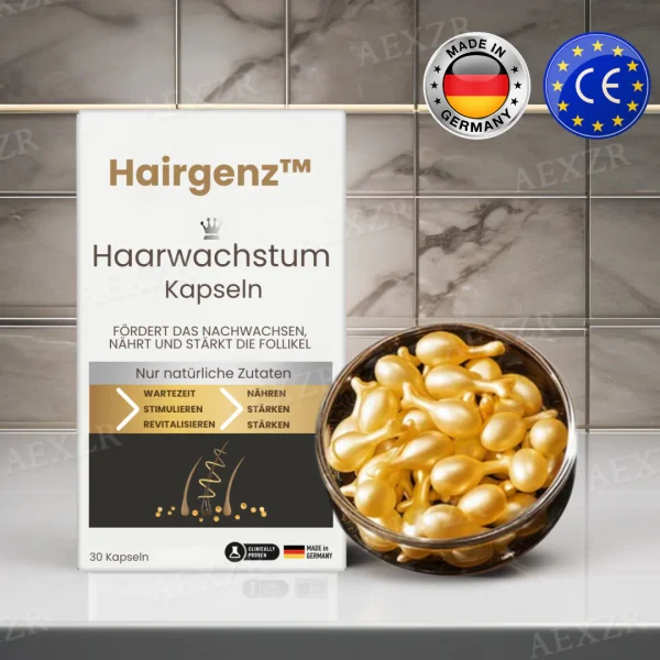 Hairgenz™ Haarwachstum Kapseln - BEGRENZTES ANGEBOT | Jetzt kein Haarausfall mehr!💕