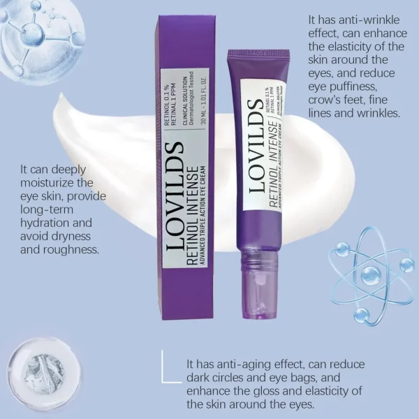 LOVILDS Retinol Intense Advanced Triple Action Eye Cream LOVILDS Retinol Intense Advanced Triple Action Eye Cream