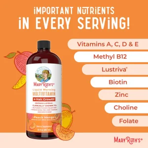 Liquid Morning Multivitamin + Hair Growth Boost (30 fl oz) Liquid Morning Multivitamin + Hair Growth Boost (30 fl oz)