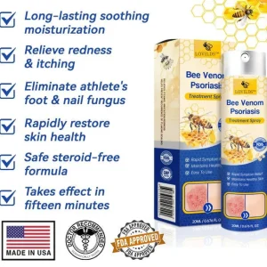 LOVILDS™PsoriaHeal psoriasis and Eczema Spray pro -Buy 1 Get 1 FREE
