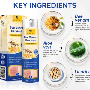 LOVILDS™PsoriaHeal psoriasis and Eczema Spray pro -Buy 1 Get 1 FREE