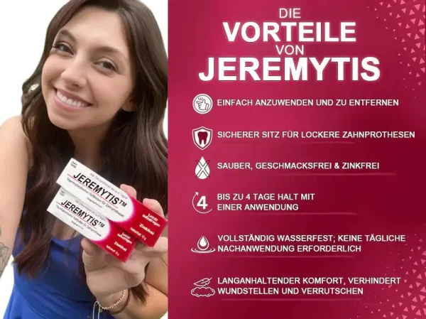 Winterschlussverkauf JEREMYTIS™ Thermoplastisches Haftmittel für Zahnprothesen - Image 3