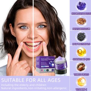 Oyikey™Tooth Repair Mineral Powder 👨‍⚕️ Recommended by the American Dental Association (effectively repairs cavities, gum issues, tooth sensitivity, mouth ulcers, yellowing teeth, and improves oral health)