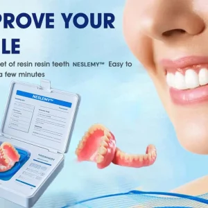 NESLEMY™- Advanced Customized Full Denture Set ——Self-adsorbed in the mouth, comfortable to wear, worry-free chewing