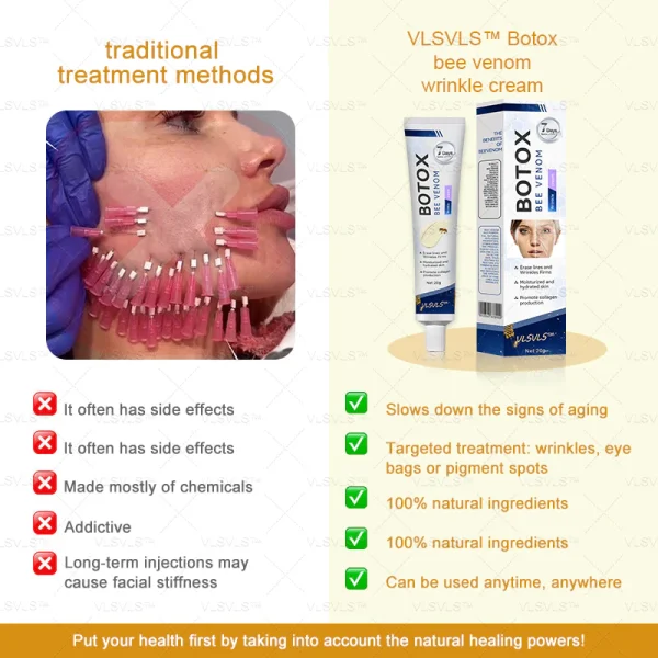 VLSVLS™ Botox Bee Venom Wrinkle Removal Cream