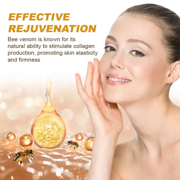 APKAPK™ Bee Venom Skin Treatment Cream, Anti-aging, Hydrating, Skin Repair, Even Tone, Acne and Dark Spot Treatment, Wart and Mole Removal, Psoriasis Relief - Image 17