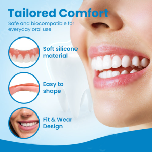 YUNPSO Adaptable Fit Silicone Denture Kit
