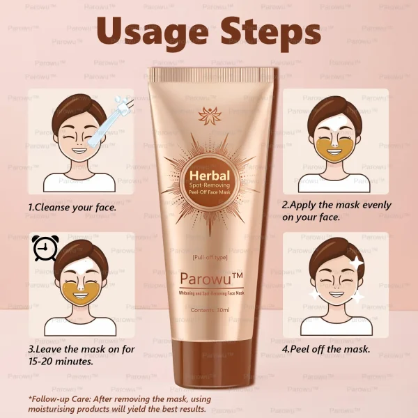 🧡Parowu™ Whitening and Spot-Removing Face Mask Suitable - Image 8