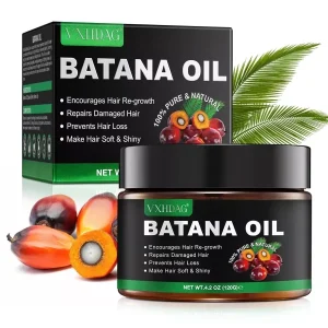 Batana Oil for Hair Growth, 100% Batana Oil from Honduras, Repairs Damaged Hair