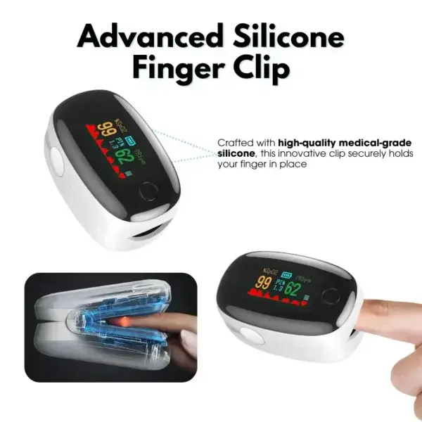 Biancat™ OxyWellness High Precision Blood Oxygen Monitoring Device 6 Biancat™ OxyWellness High Precision Blood Oxygen Monitoring Device - Image 6