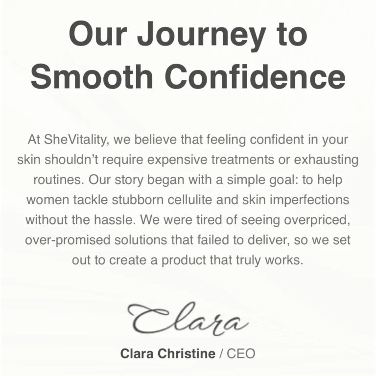 Mega Sale SheVitality™ Cellulite Relief In 30 Days 9 SheVitality™ Cellulite Relief In 30 Days