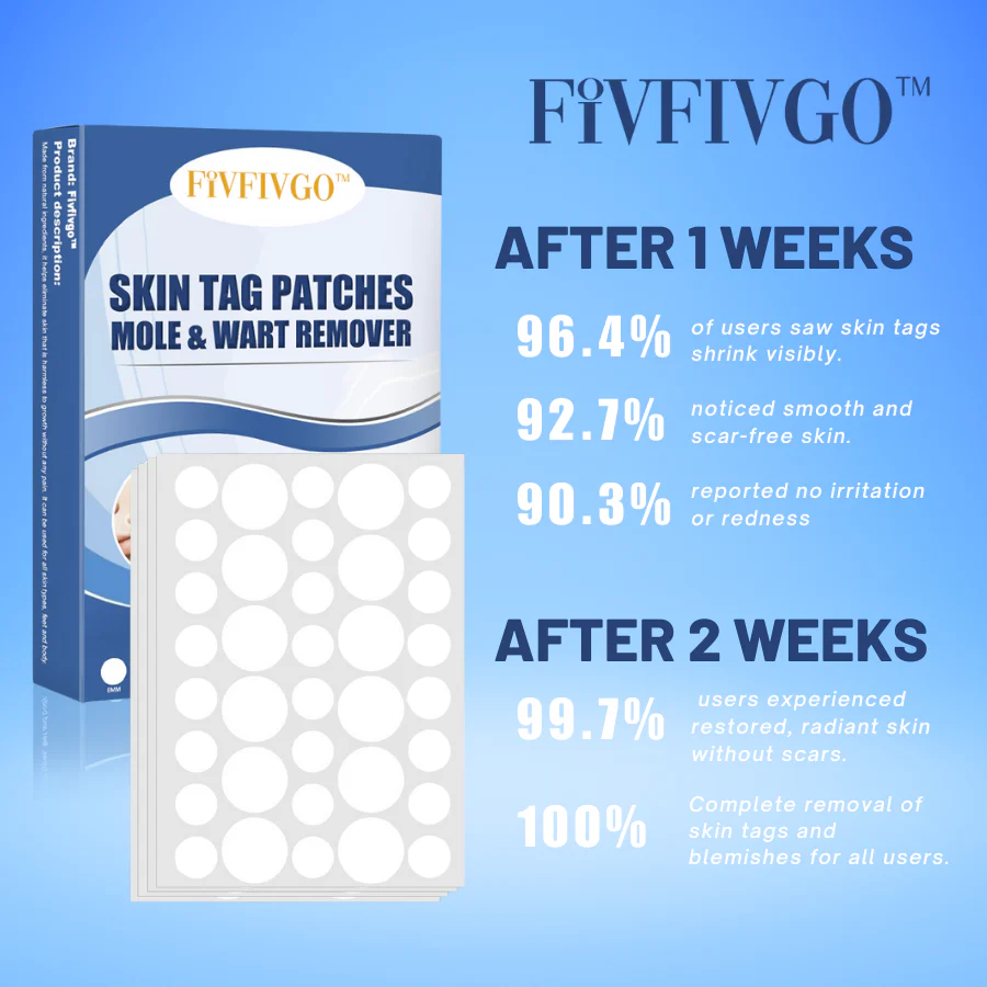 Fivfivgo™ Moles & Warts Removing Skin Tag Patch 2 Fivfivgo™ Moles & Warts Removing Skin Tag Patch