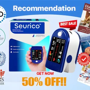 Seurico™ Next-Generation Intelligent Multifunctional Non-Invasive Laser Blood Glucose Meter [99.9% Accuracy]