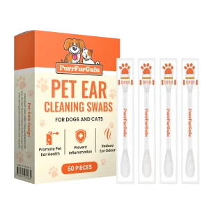 PurrFurGulu Pet Ear Cleaning Swabs
