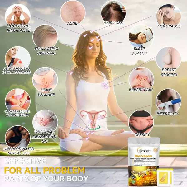 STDEI™ Bee Venom NMN Natural Repair Vaginal Patch