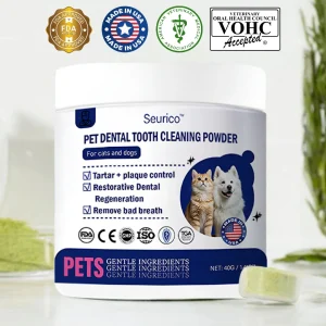 Seurico™Pet Dental Powder -Freshen Breath,Regenerate Teeth &Remove Tartar