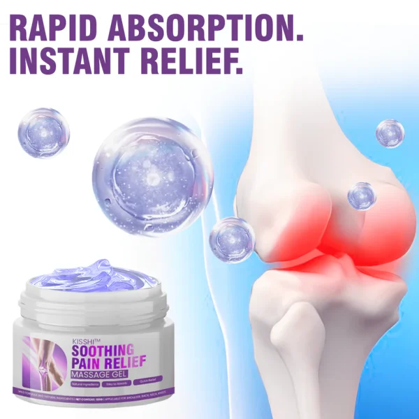 KISSHI™ Turmeric & Emu Oil Arthritis Soothing Pain Relief Massage Gel