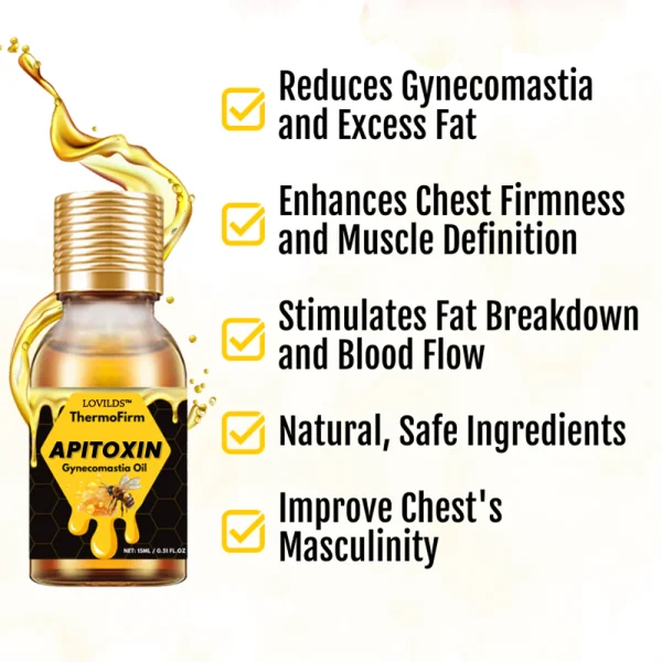 LOVILDS ™ ThermoFirm Bee Venom Gynecomastia Oil