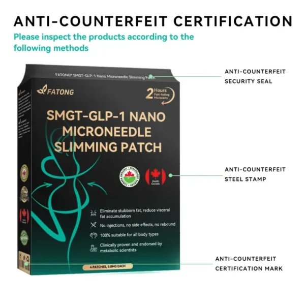 FATONG SMGT-GLP-1 Nano Microneedle Patch