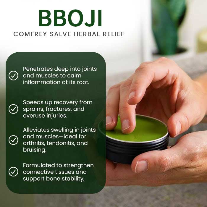 BBOJI® Comfrey Salve Herbal Relief 6 BBOJI® Comfrey Salve Herbal Relief