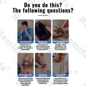 Remifa Non-Invasive Blood Glucose Meter 8 Remifa Non-Invasive Blood Glucose Meter