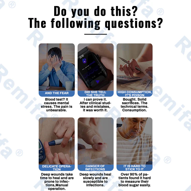 Remifa Non-Invasive Blood Glucose Meter 2 Remifa Non-Invasive Blood Glucose Meter