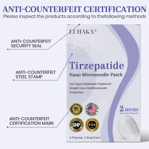 Luhaka® NIDDK-Tirzepatide Nano Microneedle Patch