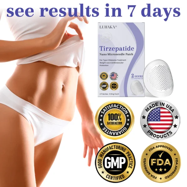 Luhaka® NIDDK-Tirzepatide Nano Microneedle Patch