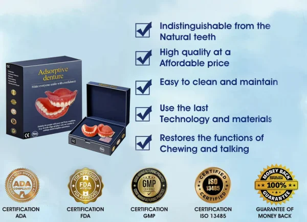 NESLEMY™-🦷Advanced Customized Full Denture Set🦷