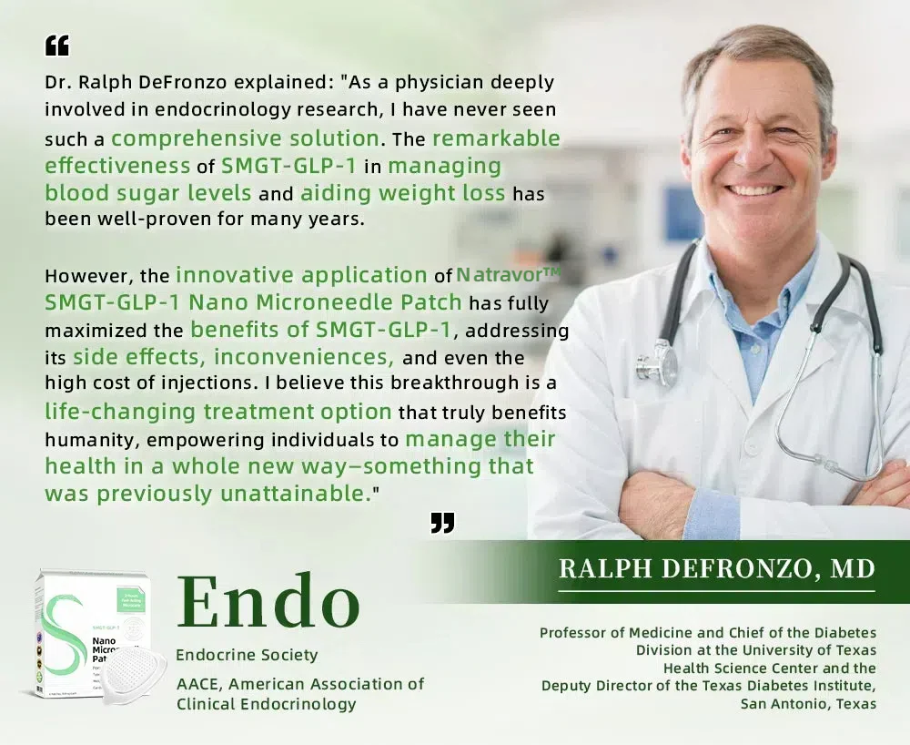Natravor™ SMGT-GLP-1 Nano Microneedle Patch 9 Natravor™ SMGT-GLP-1 Nano Microneedle Patch - Image 9