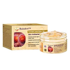 Raindew™ Turmeric and Emu Oil Skin Antibacterial Gel - treats a variety of skin conditions