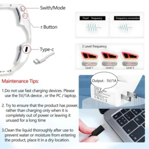 ShopiTrendi® EMS Red Light Eye Massage EyeLift