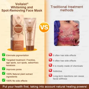 Voilaist® Whitening and Spot-Removing Face Mask Suitable