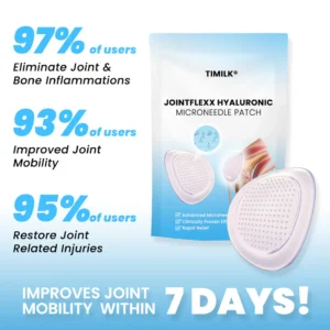 Big Sale Timilk® JointFlexX Hyaluronic Microneedle Patch 11 Timilk® JointFlexX Hyaluronic Microneedle Patch