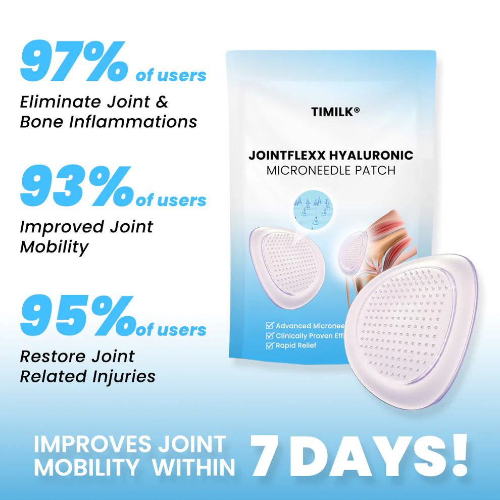 Big Sale Timilk® JointFlexX Hyaluronic Microneedle Patch 2 Timilk® JointFlexX Hyaluronic Microneedle Patch