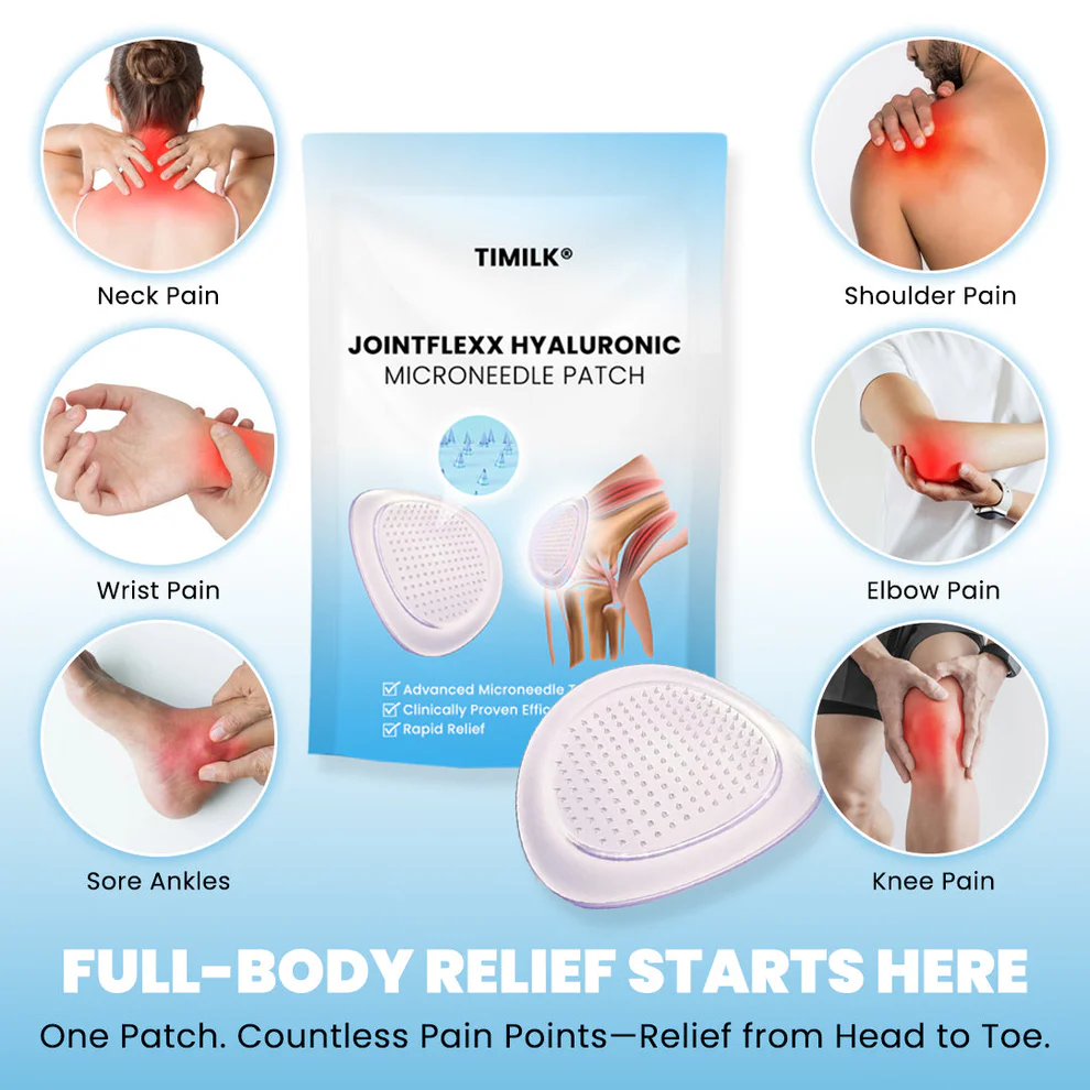 Big Sale Timilk® JointFlexX Hyaluronic Microneedle Patch 5 Timilk® JointFlexX Hyaluronic Microneedle Patch