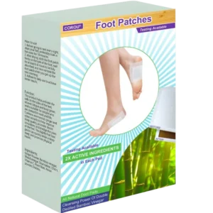 COROU® Natural Herbal Tourmaline Far Infrared Foot Patches