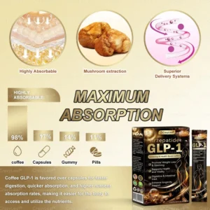 CrazyLeaf GLP 1 NAD Herbal Mushroom Instant Coffee 353382 11