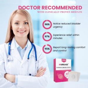UriEase™ Bladder Control Patch | Stops urine loss